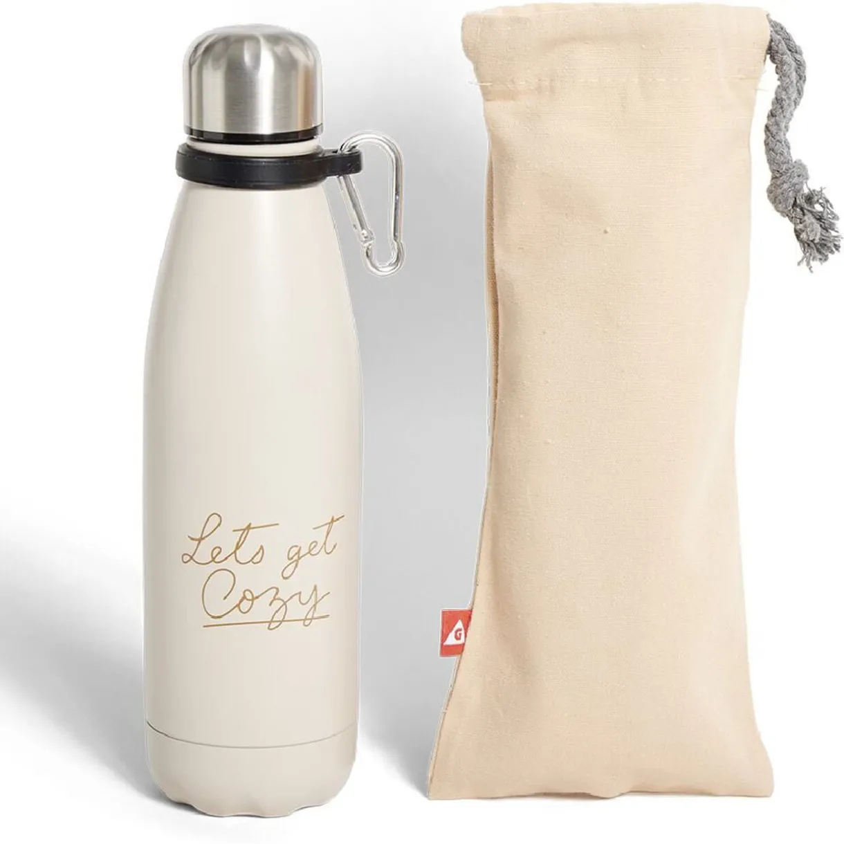 Bouteille isotherme 480ml avec housse rose^Gifi Best