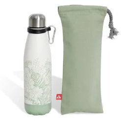 Bouteille isotherme 480ml avec housse vert^Gifi Clearance
