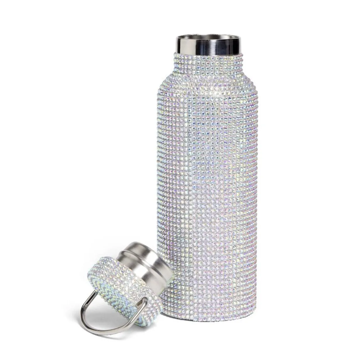 Bouteille isotherme strass inox 500ml^Gifi