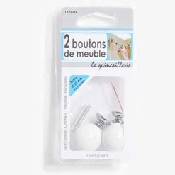 Sale Gifi Bouton de meuble en céramique blanc Ø25 mm
