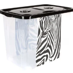 Rangement|Gifi BOX A ROULETTES 64 L