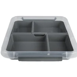 Rangement|Gifi Box compartimenté 4 casiers 9 L