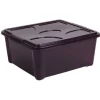 Rangement|Gifi Box de rangement 18 L violet