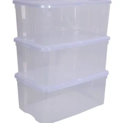 Rangement|Gifi Box de rangement 42 L x3