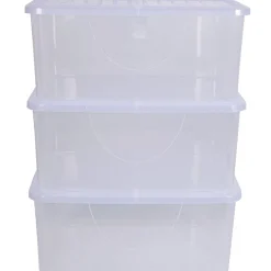 Rangement|Gifi Box de rangement 42 L x3