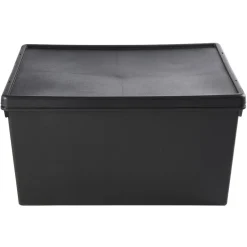 Rangement|Gifi Box de rangement brico avec couvercle haute résistance 150 L