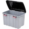 Rangement|Gifi Box de rangement brico gris 54L 60x40xH38cm