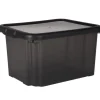 Rangement|Gifi Box de rangement plastique 8 L noir