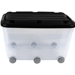 Rangement|Gifi Box de rangement plastique 60 L