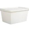 Rangement|Gifi Box de rangement plastique 10 L blanc