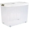 Rangement|Gifi Box de rangement plastique 65 L