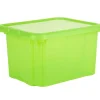 Rangement|Gifi Box de rangement plastique 18 L vert