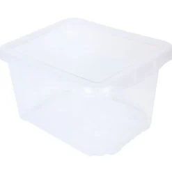 Rangement|Gifi Box de rangement transparent 18 L