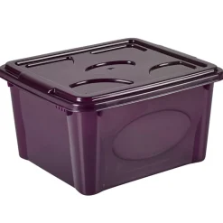 Rangement|Gifi Box de rangement violet 2 L