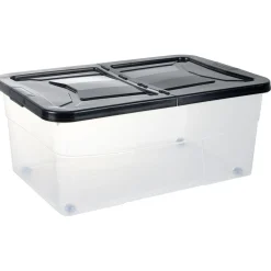 Rangement|Gifi Box dessous de lit gris 45L