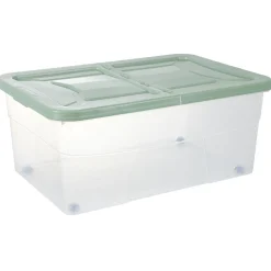 Rangement|Gifi Box dessous de lit vert 45L