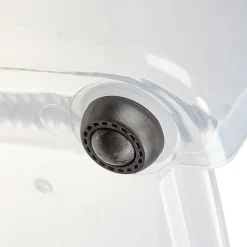 Rangement|Gifi Box multi directionnelle transparente couvercle gris 72 L