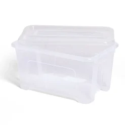 Rangement|Gifi Box rangement 4,5L plastique transparent 28xH18,5x14cm