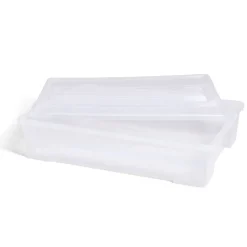 Rangement|Gifi Box rangement 60L plastique transparent 78,5xH17x58,8cm