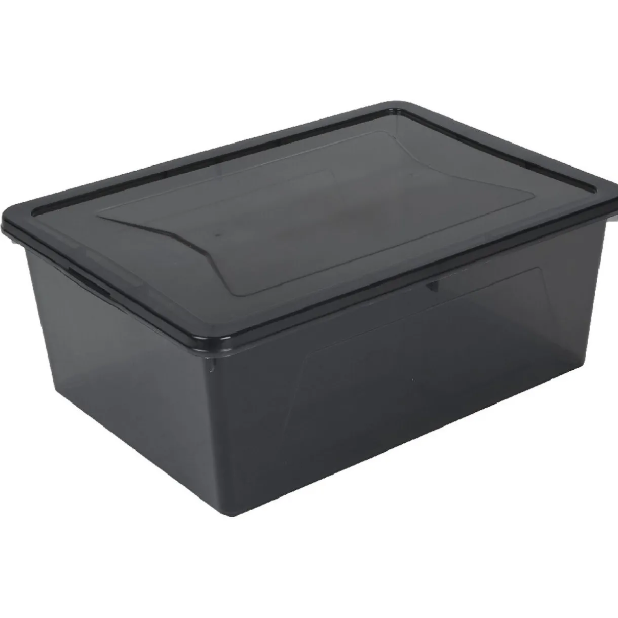 Entretien Du Linge|Gifi Box rangement textile grise 10 L