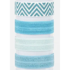 Hot Gifi Bracelet élastique à cheveux x4