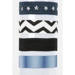 Hot Gifi Bracelet élastique à cheveux x4