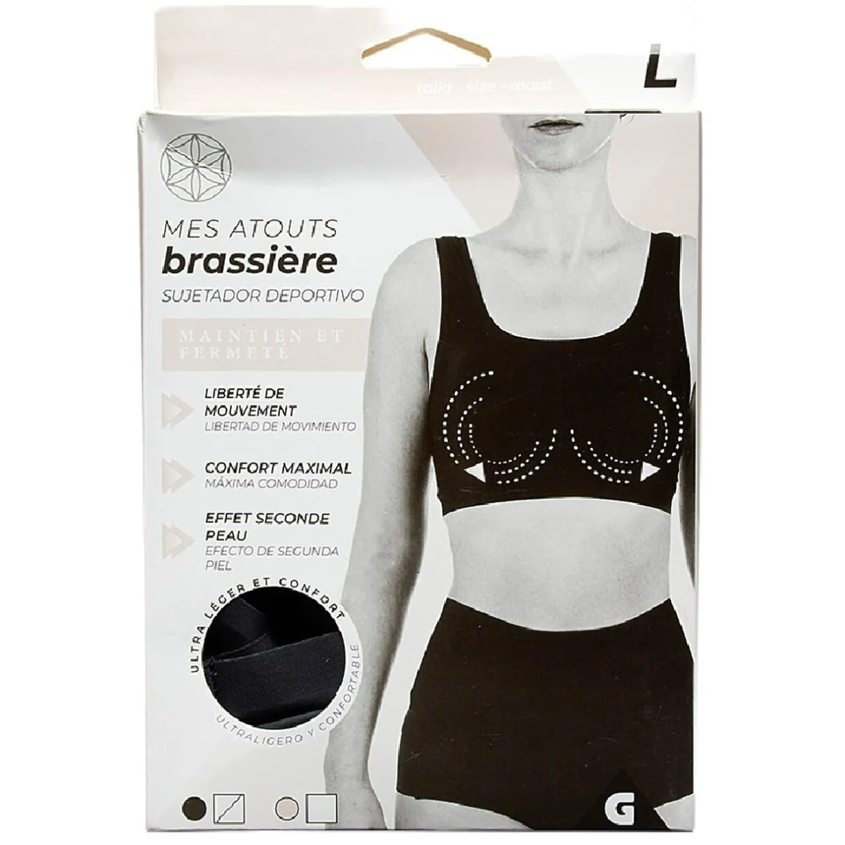 Hot Gifi Brassière gainante femme