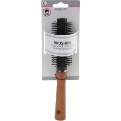 Discount Gifi Brosse à brushing picots perlés Ø19 mm