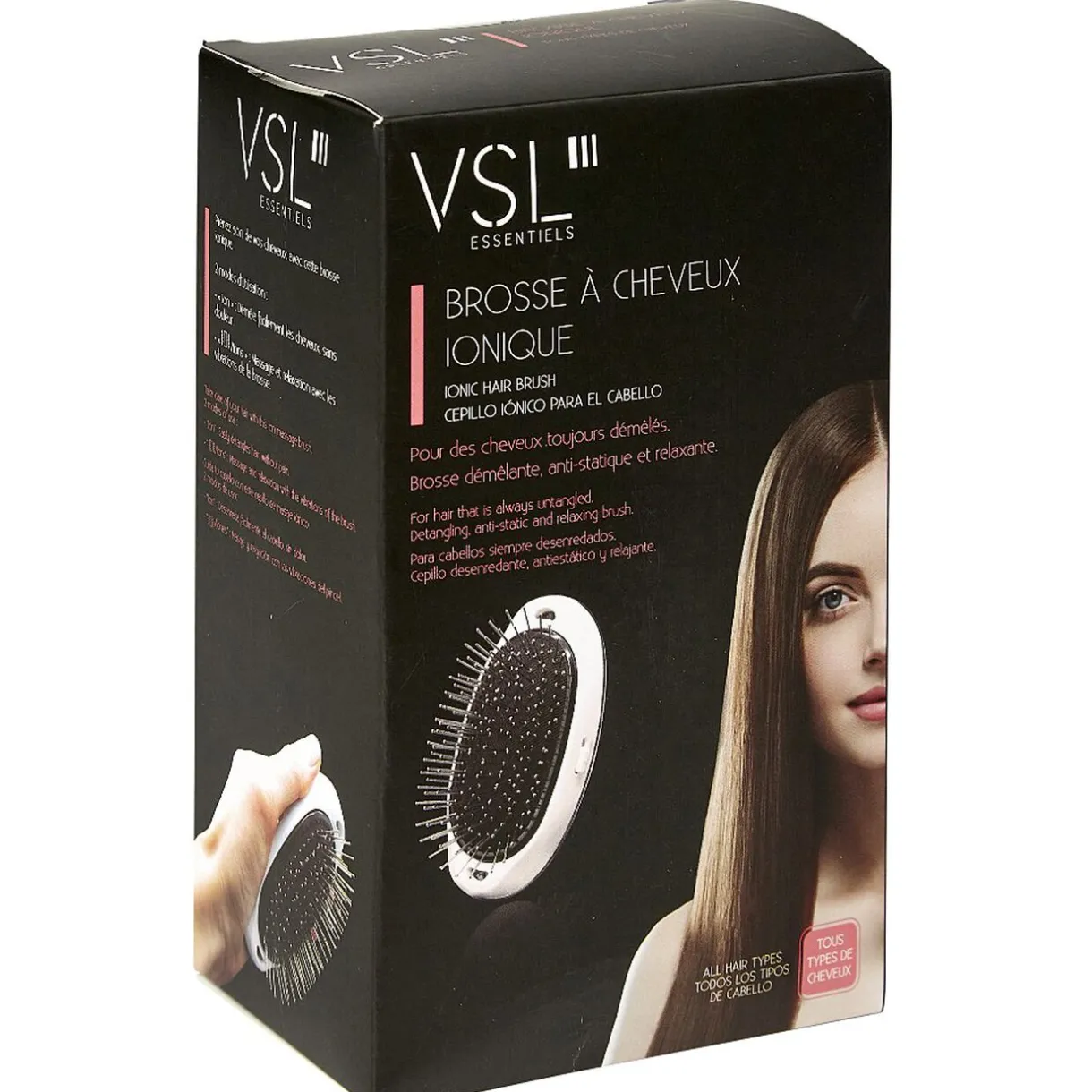 Sale Gifi Brosse à cheveux démêlante anti-statique