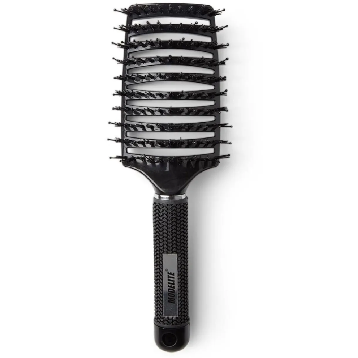 Best Gifi Brosse à cheveux incurvée démêlage et lissage PVC noir