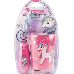 New Gifi Brosse à dent avec minuterie et gobelet design animal