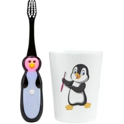 New Gifi Brosse à dent avec minuterie et gobelet design animal