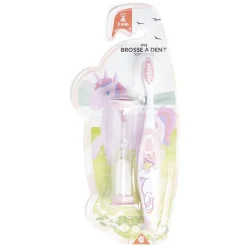 New Gifi Brosse à dents pour enfant avec sablier 2min - 2 modèles