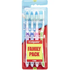 Sale Gifi Brosse à dents x4 Medium COLGATE Pack famille