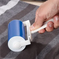 Entretien Du Linge|Gifi Brosse adhésive réutilisable lavable avec étui de protection