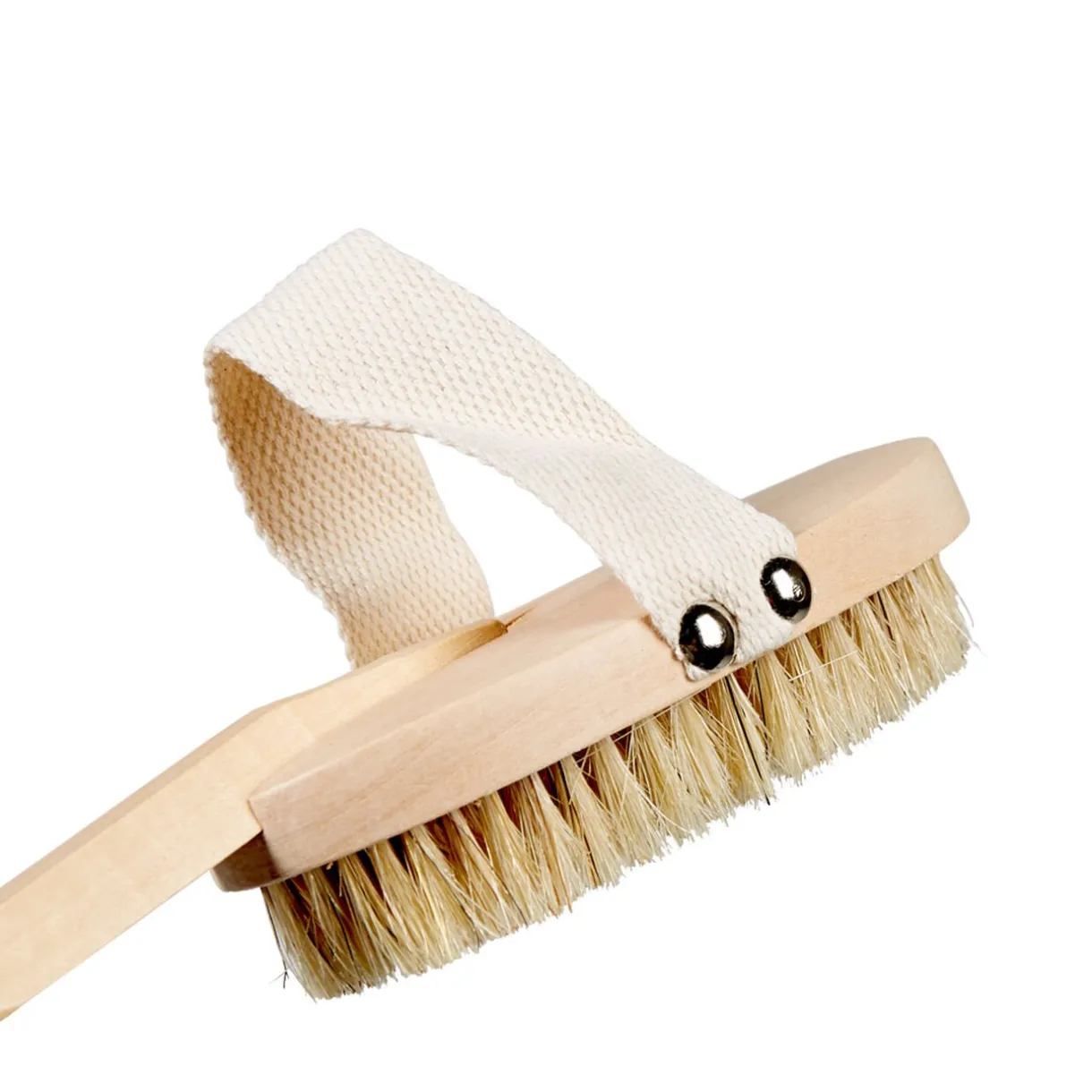 Outlet Gifi Brosse en crin pour le corps avec manche en bois L42 cm