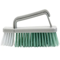 Nettoyage Et Entretien|Gifi Brosse 2en1 Homclean poils souples et durs grise