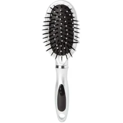 Best Gifi Brosse pneumatique ovale picots perlés pvc gris
