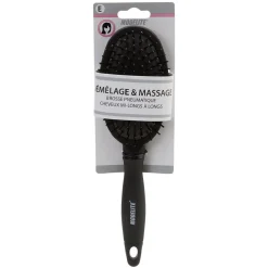 Online Gifi Brosse pneumatique ovale picots perlés pvc noir