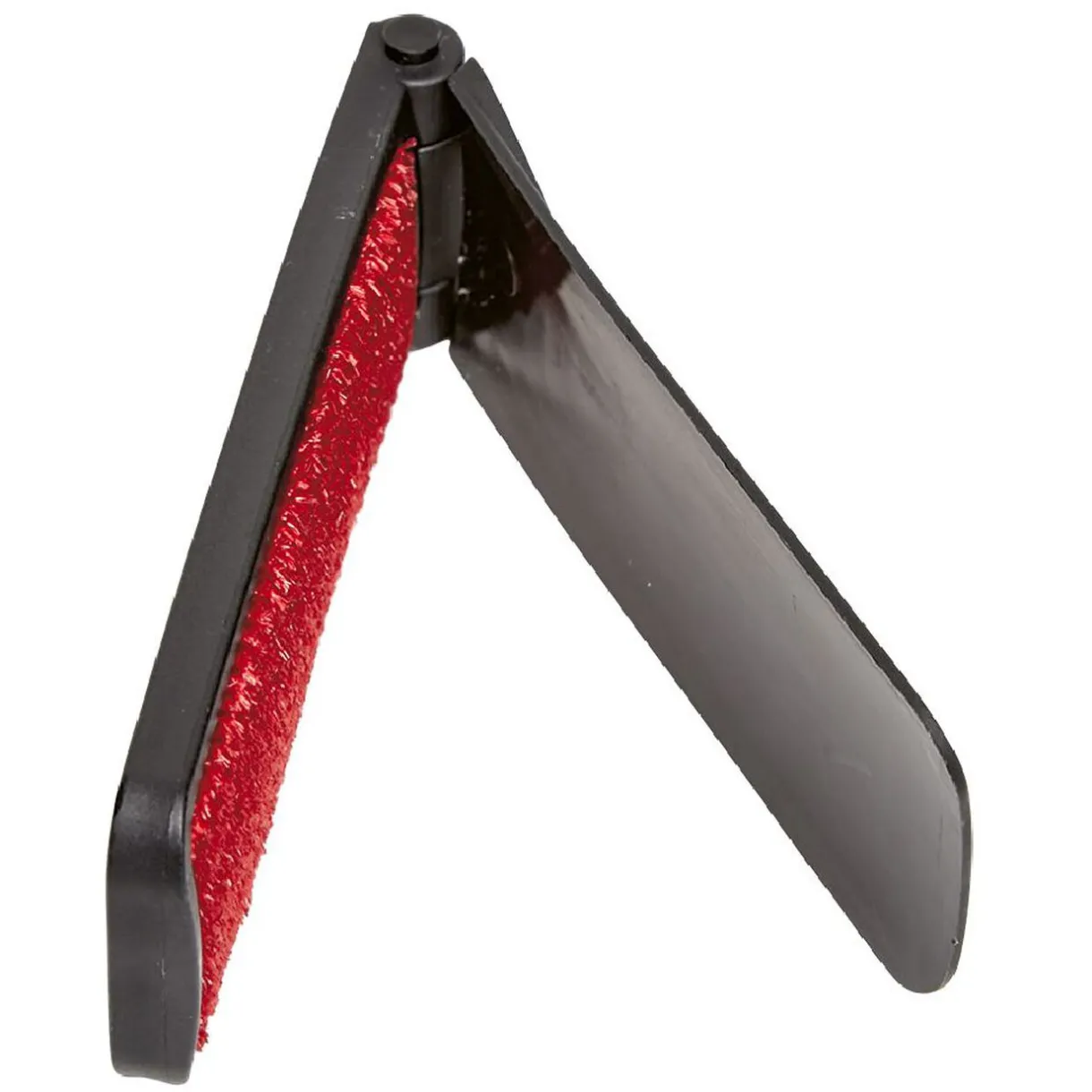 Entretien Du Linge|Gifi Brosse textile 2en1 chausse pied noir et rouge