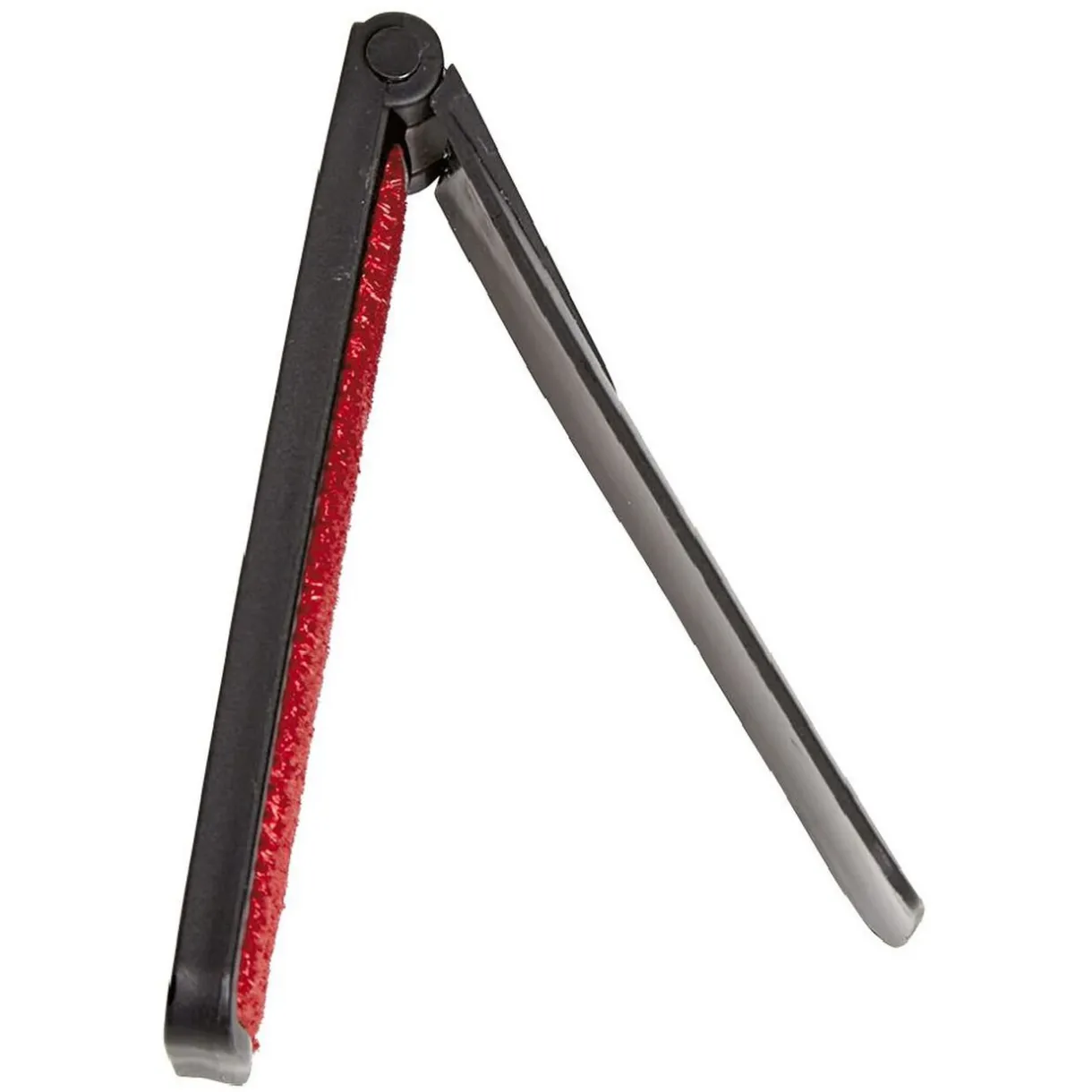 Entretien Du Linge|Gifi Brosse textile 2en1 chausse pied noir et rouge