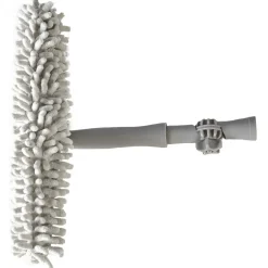 Nettoyage Et Entretien|Gifi Brosse téléscopique Homclean embouts x3 gris et bleu