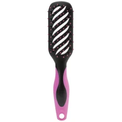 Online Gifi Brosse tunnel multi-usages picots perlés pvc noir fuchsia
