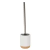 Hot Gifi Brosse WC blanc naturel et liège