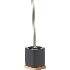 Hot Gifi Brosse WC couleur bois et noir