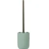 Gifi Brosse WC céramique vert d'eau