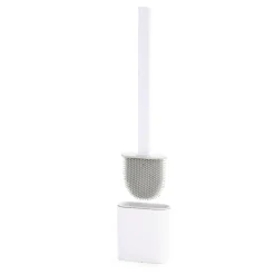 Sale Gifi Brosse WC en silicone avec support