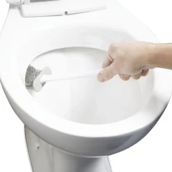 Sale Gifi Brosse WC en silicone avec support