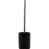 Online Gifi Brosse WC manche inox céramique noir
