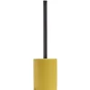 Outlet Gifi Brosse WC socle rond grès jaune Ø9,2xH36cm